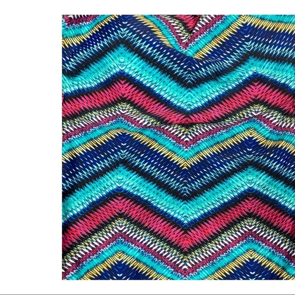 Profile by Gottex Multicolor Aztec One-Piece Swimsuit  Sz: 10 - Picture 2 of 10